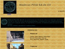 Tablet Screenshot of maderaspiva.com